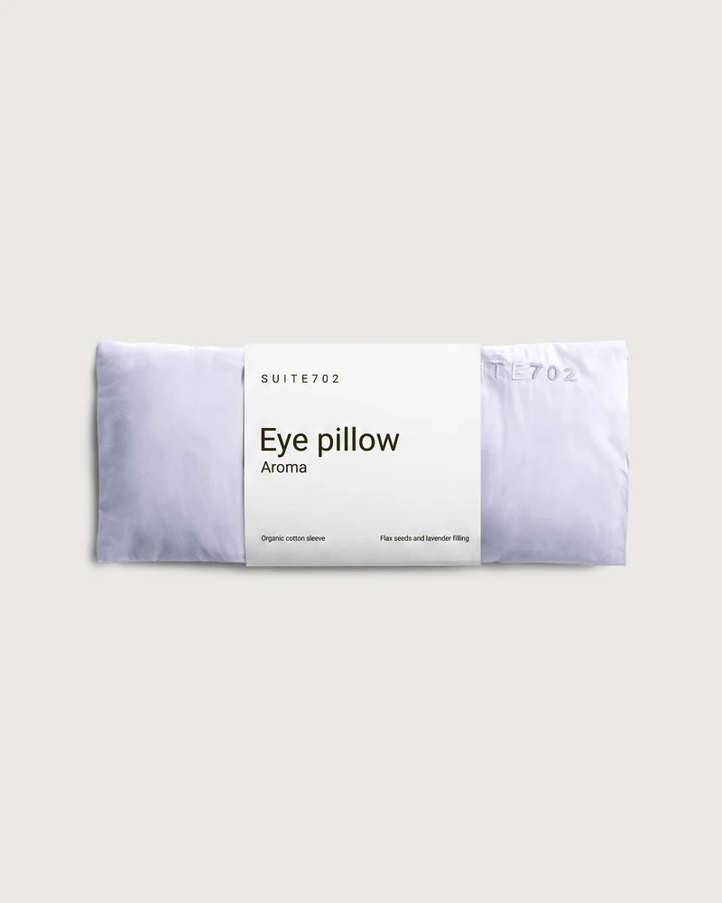 Aroma Eye Pillow Lavender Grey