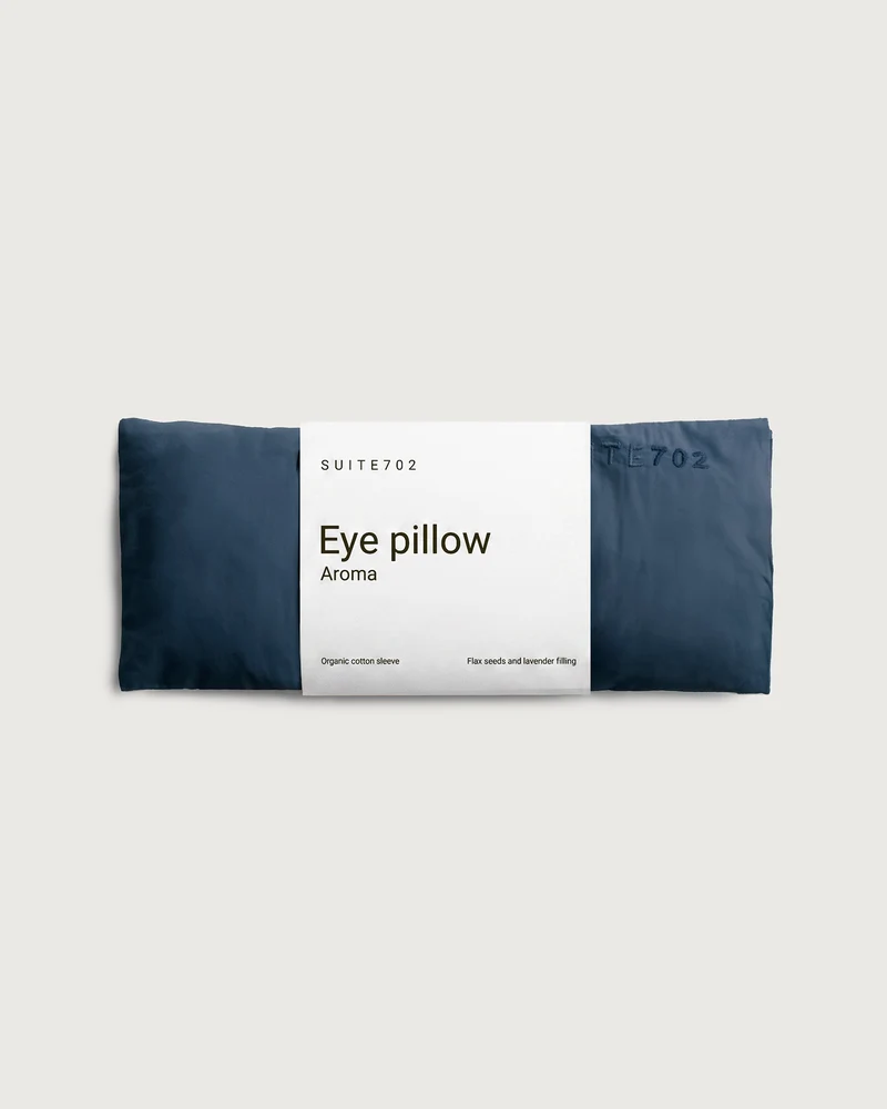 Aroma Eye Pillow Navy Blue