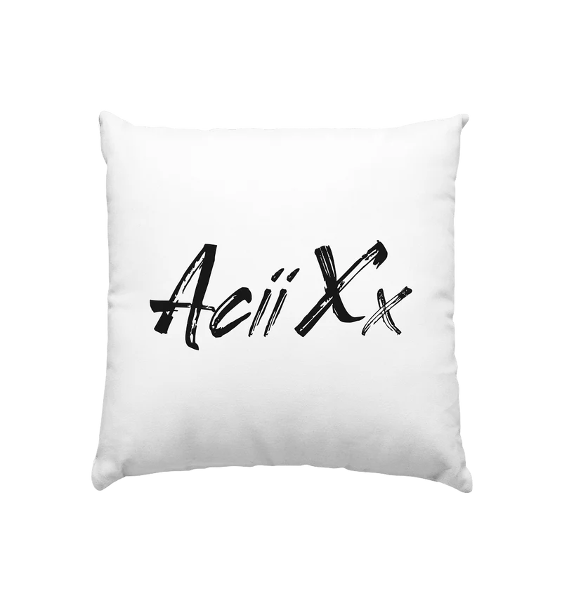 AciiXx Brushlogo - Kissen 40x40cm