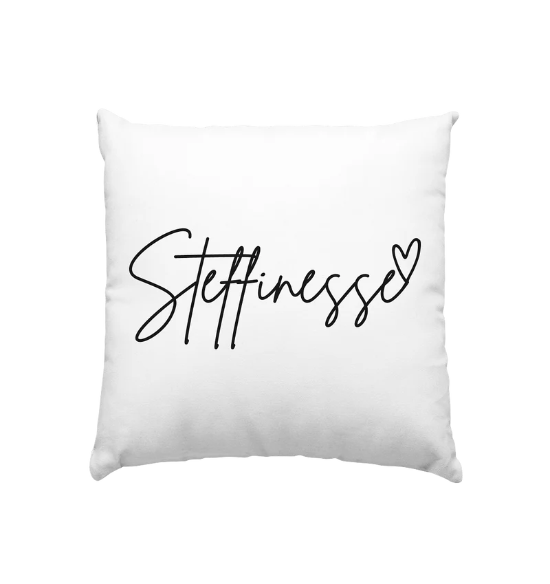 Steffinesse Logo - Kissen 40x40cm