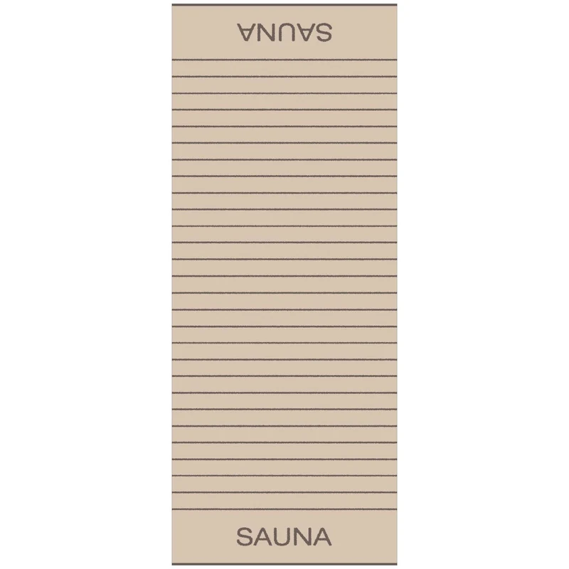 Cawö Saunatuch Balance 6237 sand