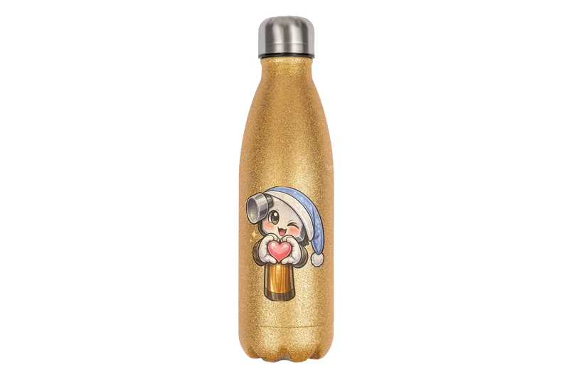McHammer1502 Heart - Edelstahl Thermoflaschen / Thermobecher
