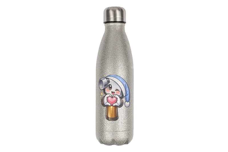 McHammer1502 Heart - Edelstahl Thermoflaschen / Thermobecher
