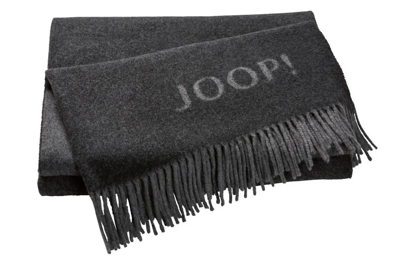 JOOP Plaid Fine-Doubleface anthrazit-graphit