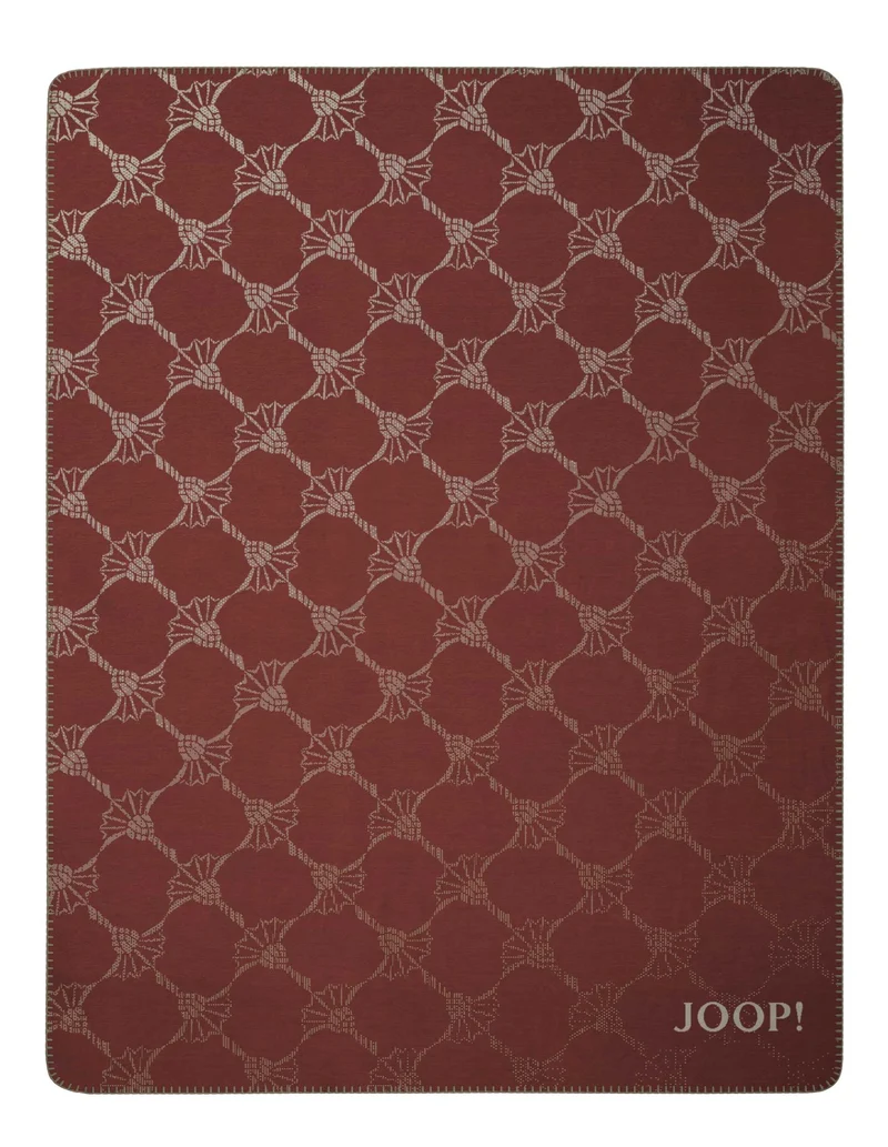 JOOP Wohndecke Cornflower rouge