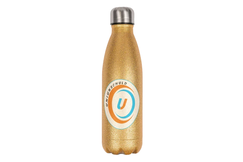 UniUnschuld Logo - Edelstahl Thermoflaschen / Thermobecher