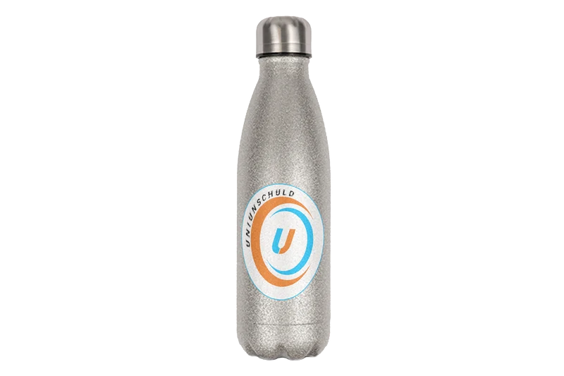 UniUnschuld Logo - Edelstahl Thermoflaschen / Thermobecher