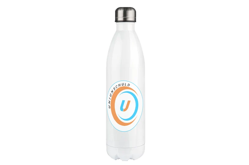 UniUnschuld Logo - Edelstahl Thermoflaschen / Thermobecher