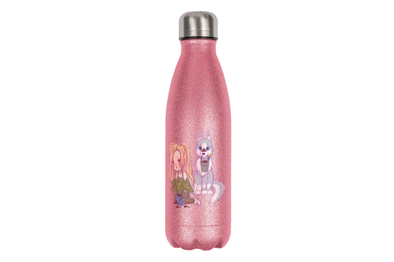 StaceyLucia Wolf Chibi - Edelstahl Thermoflaschen / Thermobecher