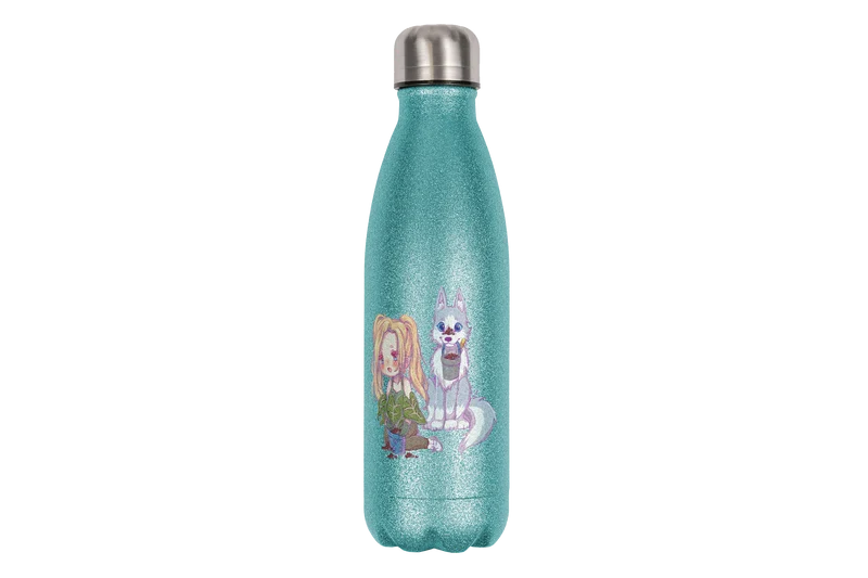 StaceyLucia Wolf Chibi - Edelstahl Thermoflaschen / Thermobecher