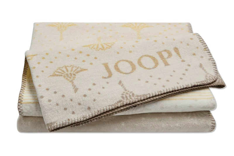 JOOP Wohndecke Cornflower Charm vanilla