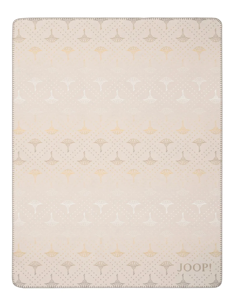 JOOP Wohndecke Cornflower Charm vanilla