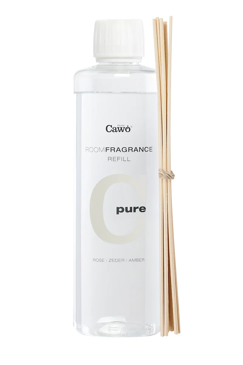 Cawö Refill Raumduft Pure l Rose, Zeder & Amber
