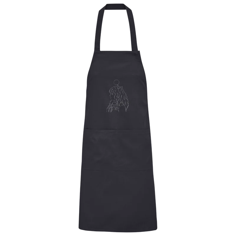 Miss_Moogle Logo Outline - Organic Grillschürze