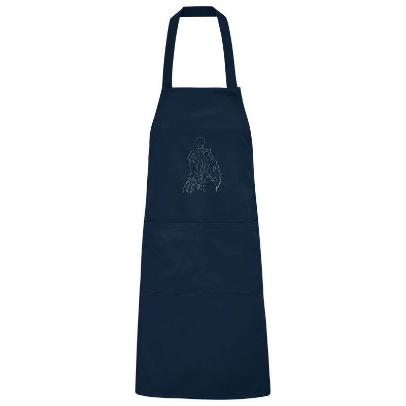 Miss_Moogle Logo Outline - Organic Grillschürze