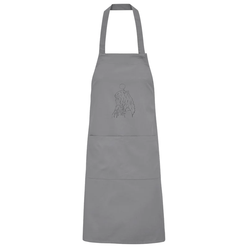 Miss_Moogle Logo Outline - Organic Grillschürze