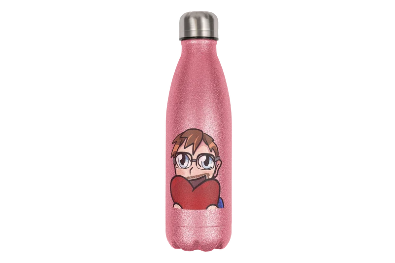Stuggi888 Heart - Edelstahl Thermoflaschen / Thermobecher