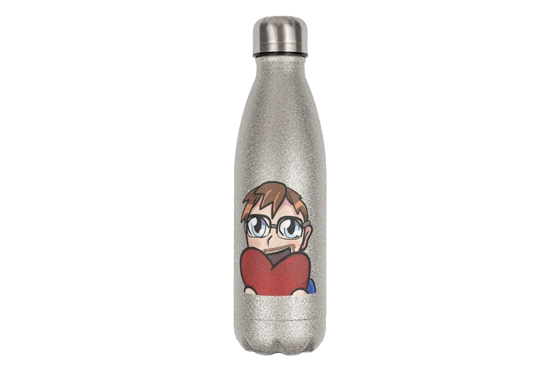 Stuggi888 Heart - Edelstahl Thermoflaschen / Thermobecher