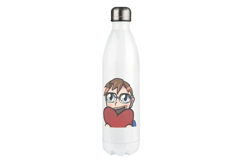 Stuggi888 Heart - Edelstahl Thermoflaschen / Thermobecher
