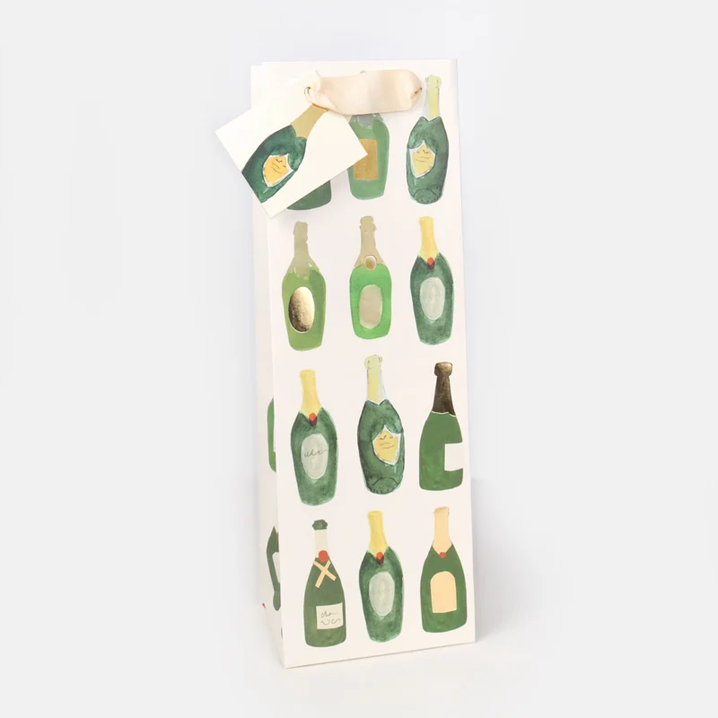 Painted Bottles Gift Bag