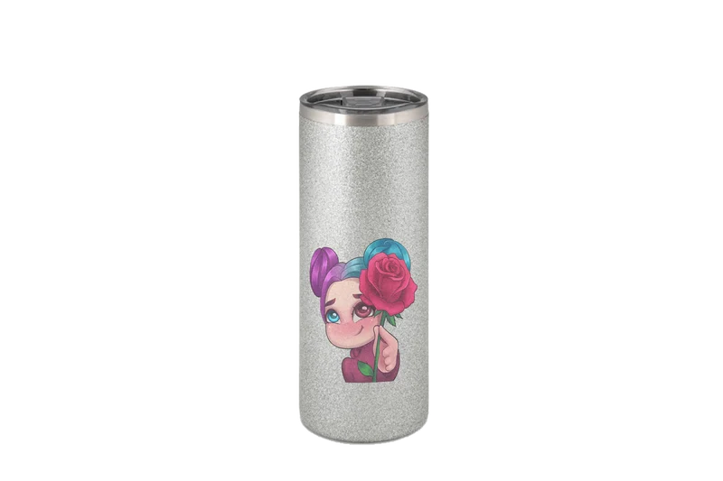 xLadyLikex Blume - Edelstahl Thermoflaschen / Thermobecher