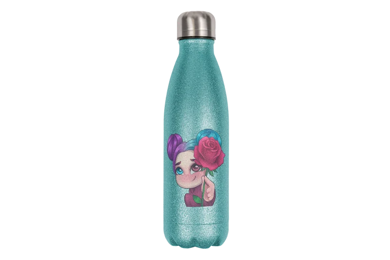 xLadyLikex Blume - Edelstahl Thermoflaschen / Thermobecher