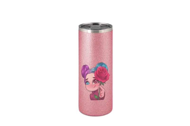 xLadyLikex Blume - Edelstahl Thermoflaschen / Thermobecher