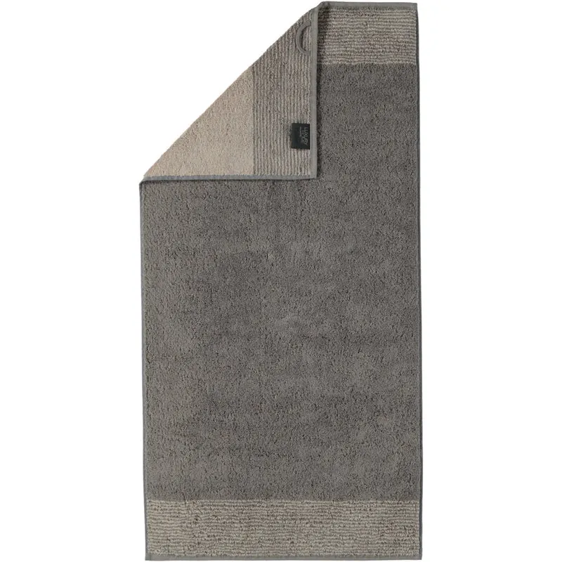 Cawö Saunatuch Two-Tone 590 graphit