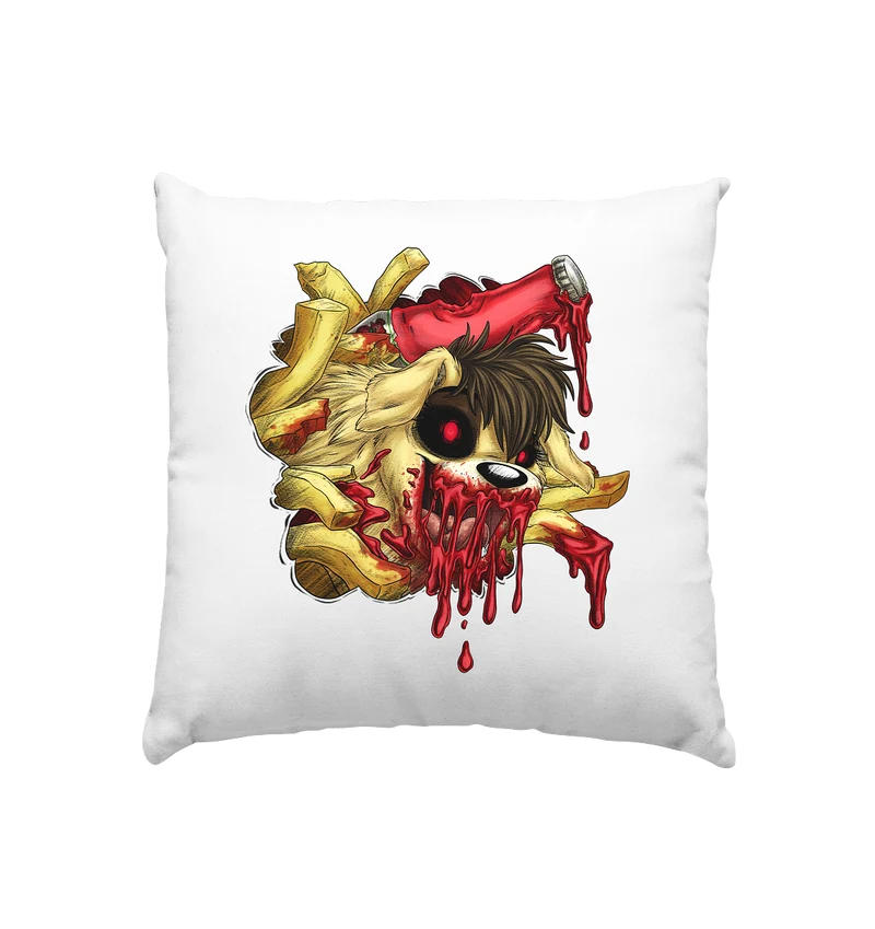 LupiArts Ketchup - Kissen 40x40cm