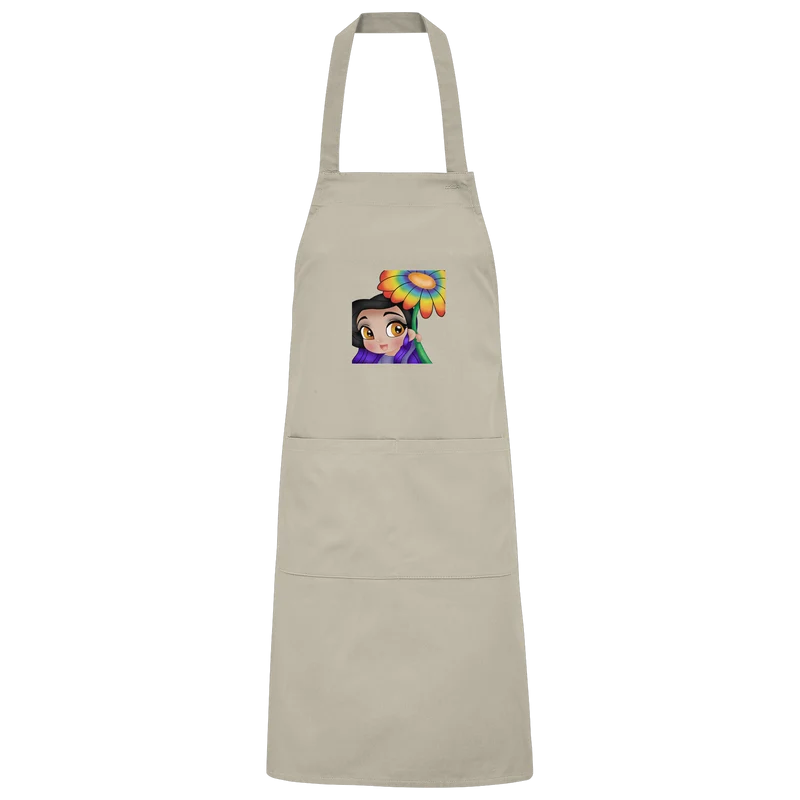 x_Kookie_Moon_x Blume - Organic Grillschürze