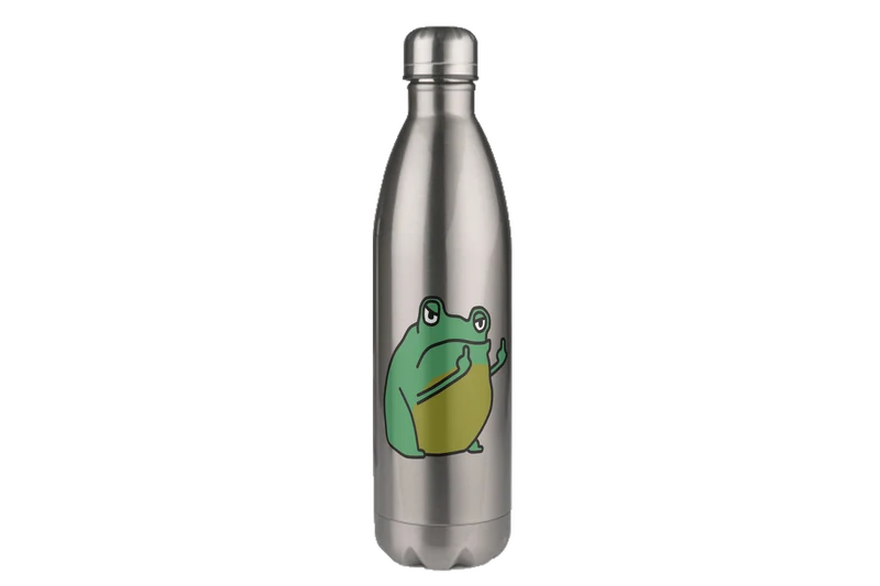 Aylana87 Kackfrosch - Edelstahl Thermoflaschen / Thermobecher
