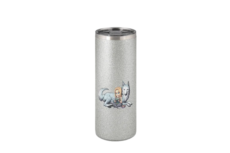 StaceyLucia Wolf - Edelstahl Thermoflaschen / Thermobecher