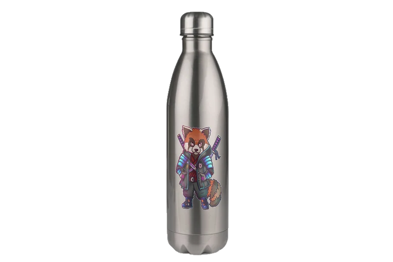 Spydermaniac Rotpanda - Edelstahl Thermoflaschen / Thermobecher