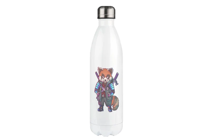 Spydermaniac Rotpanda - Edelstahl Thermoflaschen / Thermobecher