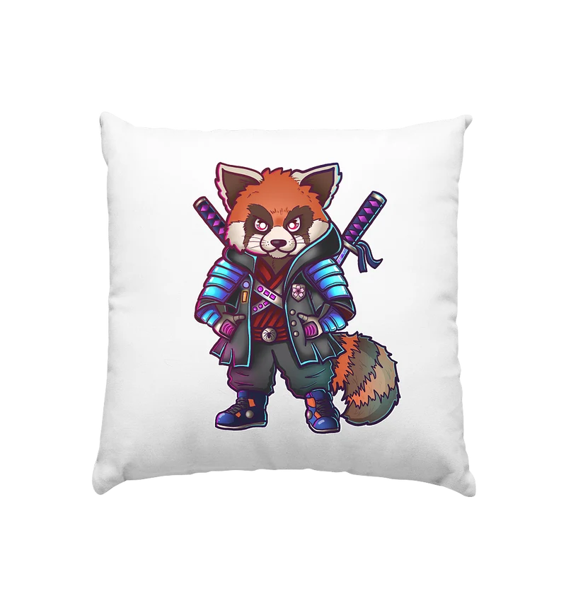 Spydermaniac Rotpanda - Kissen 40x40cm