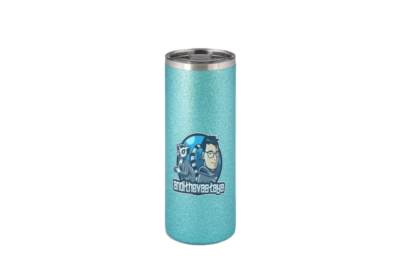 AndiDerLemur Logo - Edelstahl Thermoflaschen / Thermobecher