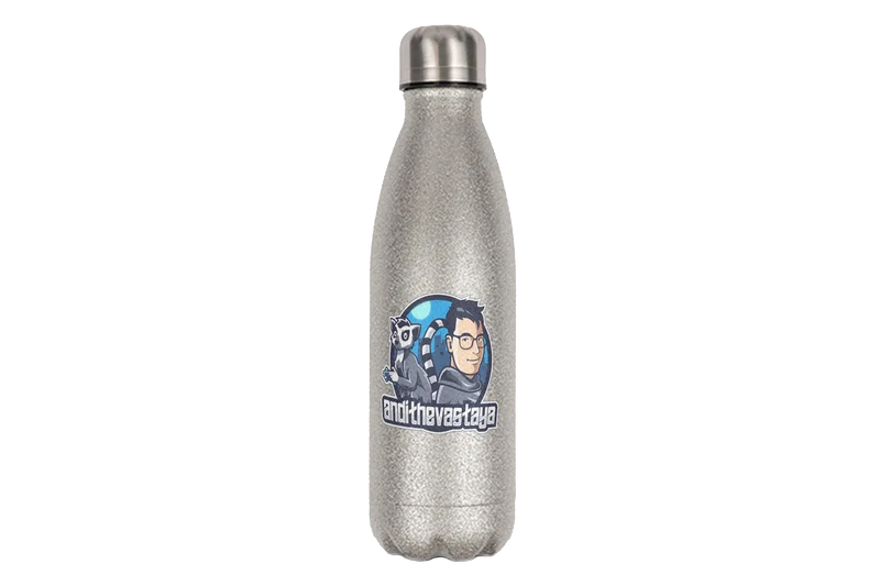 AndiDerLemur Logo - Edelstahl Thermoflaschen / Thermobecher
