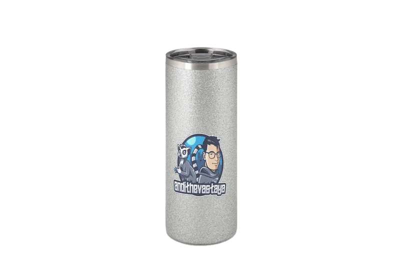 AndiDerLemur Logo - Edelstahl Thermoflaschen / Thermobecher