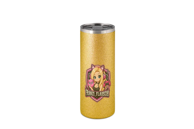 Franzi_Flauschi Logo - Edelstahl Thermoflaschen / Thermobecher