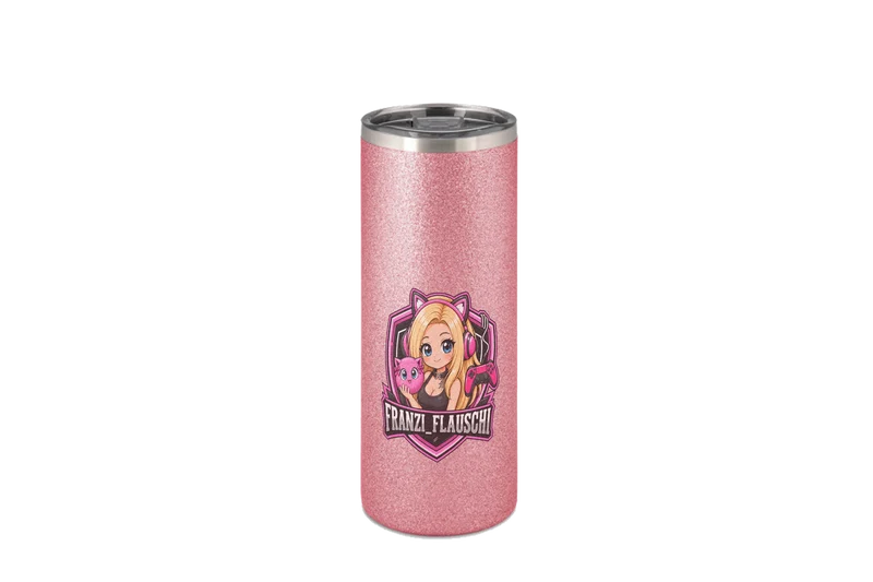 Franzi_Flauschi Logo - Edelstahl Thermoflaschen / Thermobecher