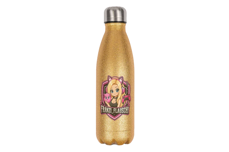 Franzi_Flauschi Logo - Edelstahl Thermoflaschen / Thermobecher