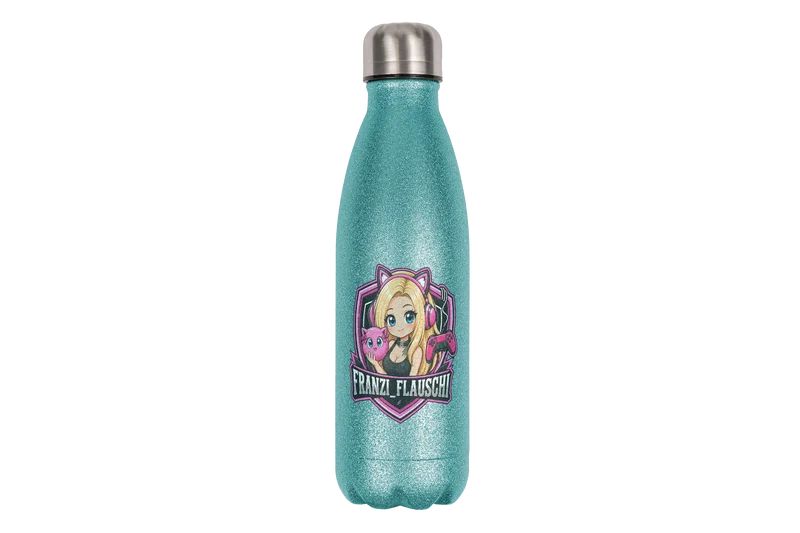 Franzi_Flauschi Logo - Edelstahl Thermoflaschen / Thermobecher