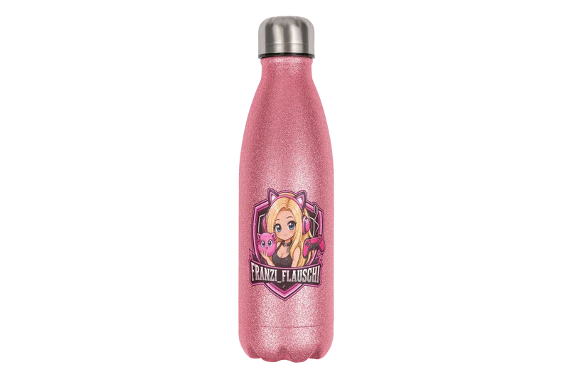Franzi_Flauschi Logo - Edelstahl Thermoflaschen / Thermobecher