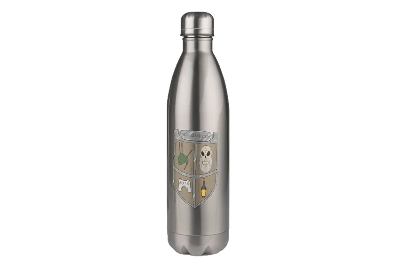 MichaelvonUllrichstein Wappen - Edelstahl Thermoflaschen / Thermobecher
