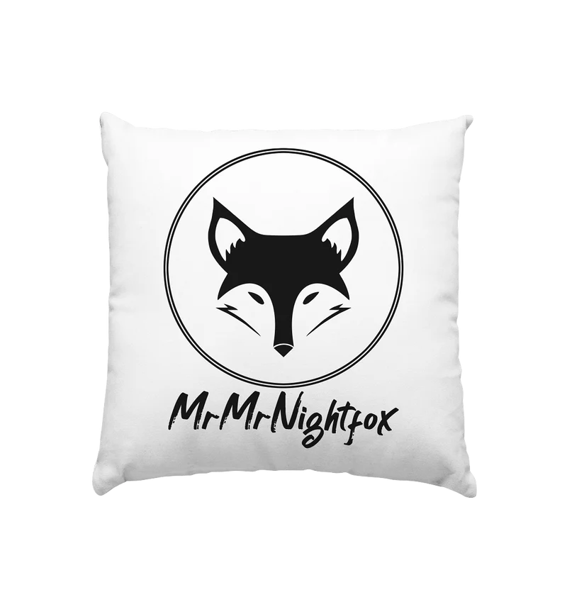 MrMrNightfox Logo - Kissen 40x40cm