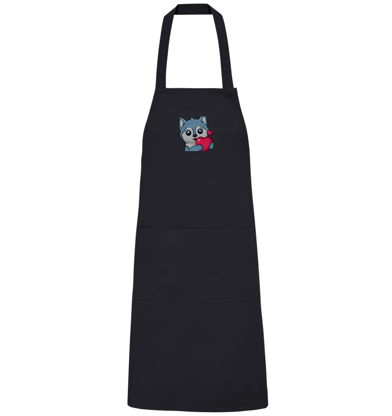 Manchi188 Herz - Organic Grillschürze