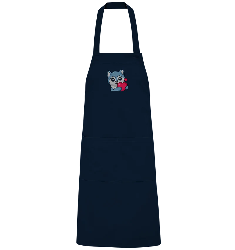 Manchi188 Herz - Organic Grillschürze