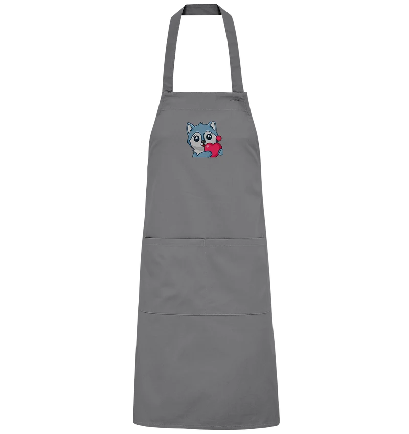Manchi188 Herz - Organic Grillschürze