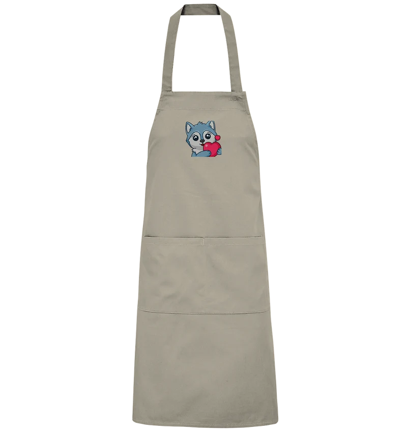 Manchi188 Herz - Organic Grillschürze