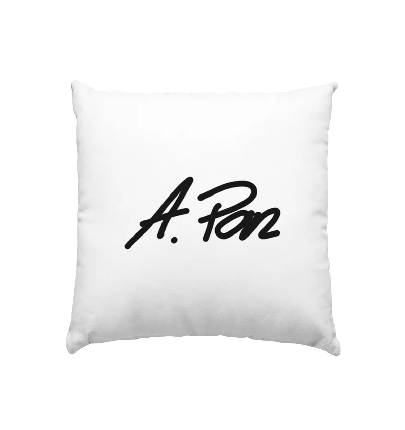 Adropon Unterschrift - Kissen 40x40cm